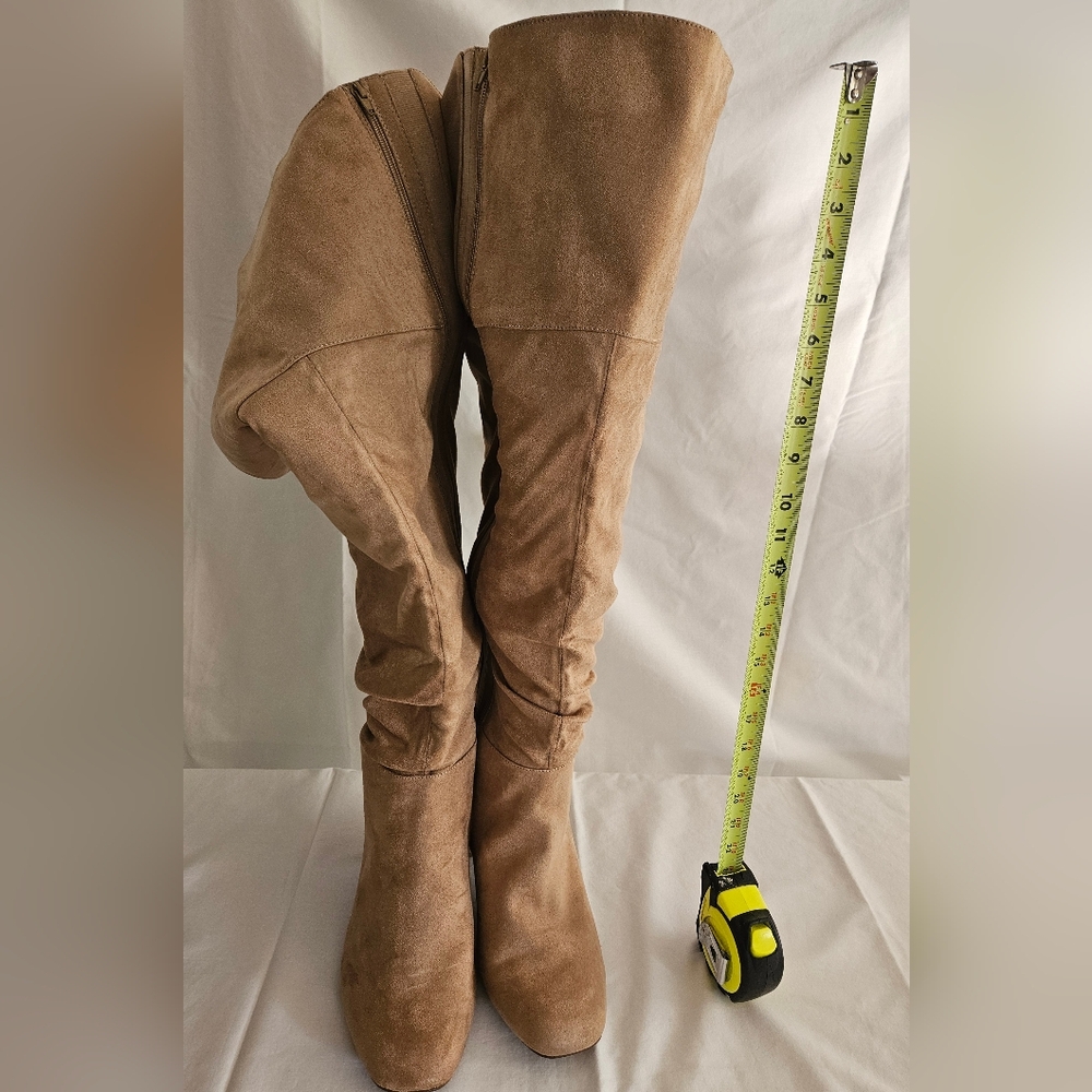 Torrid Suede Over The Knee Boot Size 12W
